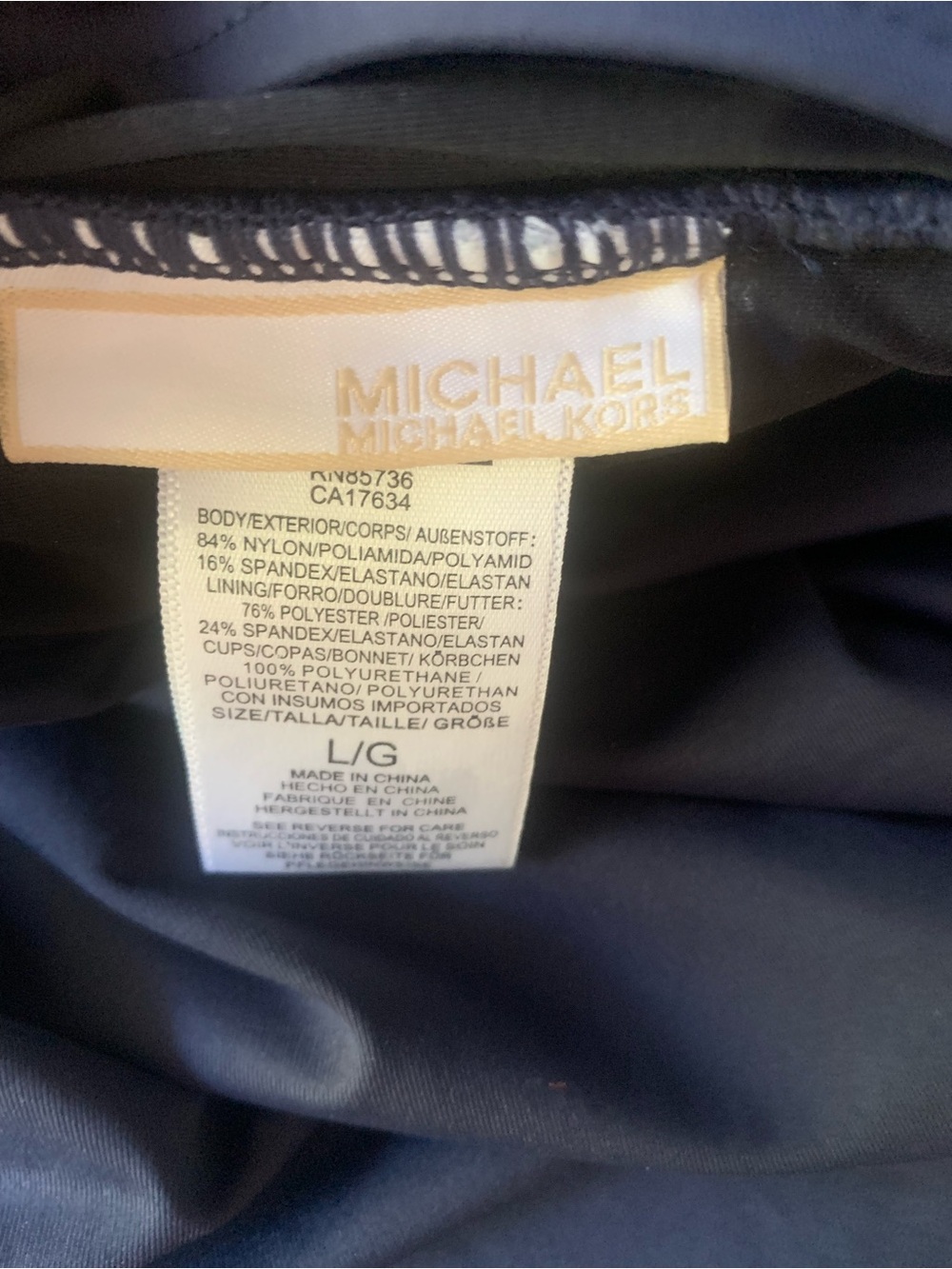 Michael Kors tankini size Large - Picture 9 of 9